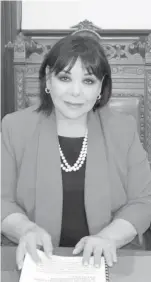  ??  ?? Martha Garay Cadena, Diputada Federal por Coahuila.