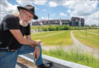  ?? Photo by Earl Neikirk
/ The Washington Post ?? Mike Deehan, 77, made the five-hour drive from Georgia to Bristol, Tennessee for race weekend, as he has every year since 1961. He booked his usual spot at the Earhart Campground.