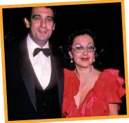  ??  ?? Restless: Placido Domingo and his second wife, Mexican soprano Marta Ornelas