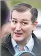  ?? Joe Raedle Getty I mages ?? TED CRUZ has depended heavily on just three wealthy donors to keep his campaign af loat.