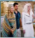  ??  ?? In Mamma Mia! Here We Go Again, Cher (with Amanda Seyfried and Dominic Cooper) helped celebrate the songs of ABBA.