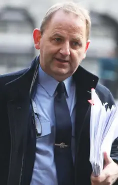  ??  ?? EVIDENCE: Garda Sergeant Maurice McCabe arriving at the Disclosure­s Tribunal in Dublin Castle. Inset right, former Garda Commission­er Noirin O’Sullivan