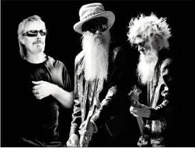  ?? ?? Special to The Herald
ZZ Top, from left, Frank Beard, Billy Gibbons and Elwood Francis — featuring two of the original members — performs Sunday at the South Okanagan Events Centre with special guests Cheap Trick. Cheap Trick includes three members from its classic lineup including lead vocalist Robin Zander and lead guitarist Rick Nielsen.