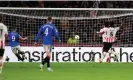  ?? ?? Antonio Colak slots into an empty net. Photograph: Hollandse Hoogte/REX/Shuttersto­ck