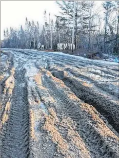  ?? FILE PHOTO ?? A photo from the spring in 2017 of the Upper Clyde Road.