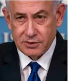  ?? AFP ?? Solo un 4% de israelíes confiaban en Netanyahu, según un sondeo de finales del 2023.