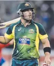 ??  ?? BRING IT ON: Aaron Finch is not worried about long boundaries.