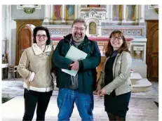  ??  ?? Bérangère Thomas, adjointe au maire précise « Il n’est pas besoin d’être natif ou habitant d’Annebecq pour entrer dans ce projet. Toute personne désireuse de participer à sa sauvegarde sera la bienvenue » .