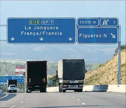  ?? AGUSTÍ ENSESA / ARCHIVO ?? La AP-7 es la principal autopista de peaje gestionada por Abertis en España