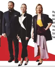  ?? IMAGO (5) ?? Ryan Gosling, Margot Robbie, Carey Mulligan, Yorgos Lanthimos, Emma Stone und Sandra Hüller