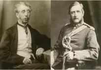  ??  ?? Adelaide’s two mid-19th-century Surveyors General (L–R) Colonel Edward Charles Frome and Sir Arthur Freeling.