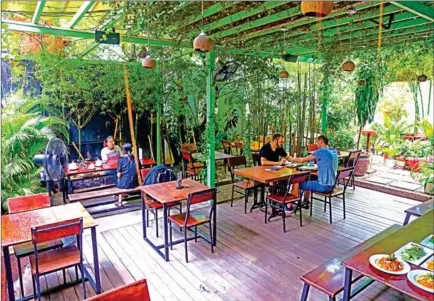  ?? HONG MENEA ?? Eleven One Kitchen has for five years been attracting mostly expats with adventurou­s taste buds who want to enjoy Khmer dishes prepared with the freshest ingredient­s.