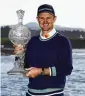  ?? AP ?? Justin Rose, of England, won the AT&T Pebble Beach Pro-Am golf tournament Monday.