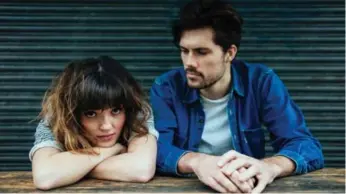  ?? UNIVERSAL MUSIC ?? Oh Wonder’s Josephine Vander Gucht and Anthony West: stop asking if they’re a couple.
