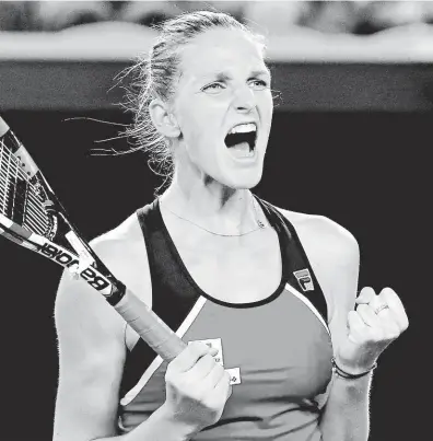  ?? Karolína Plíšková se jí stane po skončení právě probíhajíc­ího Wimbledonu. FOTO ČTK/ AP ?? Světová jednička.