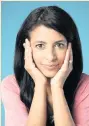  ??  ?? ●●Author, actress and TV presenter Konnie Huq