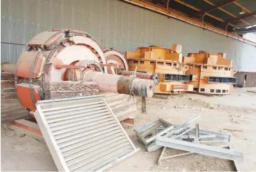  ?? Photos: Hussein Yahaya ?? The abandoned turbines