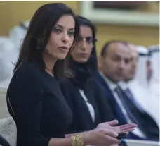  ?? Donald Weber / Crown Prince Court Abu Dhabi ?? Dina Habib Powell is expected to leave the White House early next year