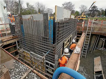  ?? PHOTO: JOSEPH JOHNSON/FAIRFAX NZ ?? The Christchur­ch City Council has spent hundreds of millions of dollars replacing about 600 kilometres of quake-damaged sewer mains. Some of this work could be undone by unrepaired sewer pipes that run from household gully traps to private property...