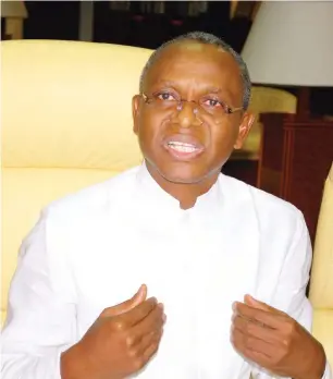  ??  ?? Governor Ahmad Nasir El-Rufai