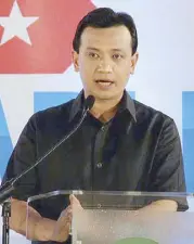  ??  ?? Antonio Trillanes: “The problem of SMEs is access to capital and ease of doing business. Once business is operationa­l, the government can help SMEs sustain their business by reducing corporate and income taxes. We also need to raise the salaries of...