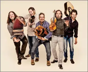  ??  ?? Le Vent du Nord will perform Saturday night at Blackstone River Theatre, 549 Broad St., Cumberland, at 8 p.m.