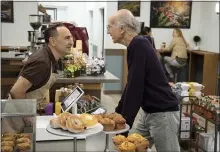  ?? HBO ?? Saverio Guerra, left, and Larry David portray rivals on the most recent season of HBO’s “Curb Your Enthusiasm.”