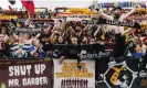  ?? Photograph: Detroit Sports Org ?? Detroit City FC boasts a lively fan culture, popularize­d by the supporters’ section’s unusual position on one side of the ground.