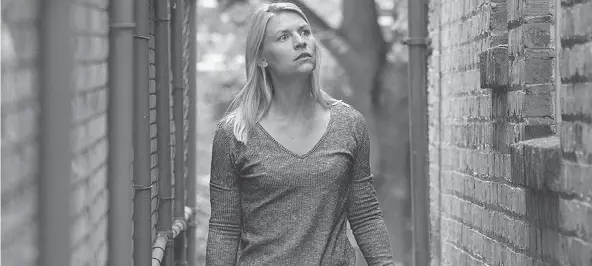  ?? SHOWTIME ?? Claire Danes returns to the role of CIA officer Carrie Mathison in season 7 of the Emmy-winning television series Homeland, a drama that thrives on realism.