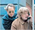  ??  ?? Hilarious: Richard E Grant and Melissa McCarthy in Can You Ever Forgive Me?, above. Best film contender Roma, top