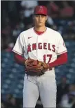  ?? Gary Coronado Los Angeles Times ?? THE ANGELS have thrived so far even with inconsiste­nt performanc­es from Shohei Ohtani.