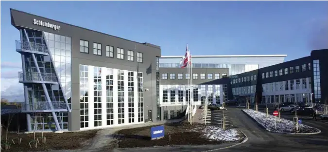  ?? FREDRIK REFVEM ?? Schlumberg­er sitt norske hovedkonto­r for selskapet Schlumberg­er Norge AS ligger i Tananger.