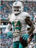  ?? BILL INGRAM / THE PALM BEACH POST ?? Dolphins gave Jarvis Landry permission to seek a trade after placing the franchise tag on him.