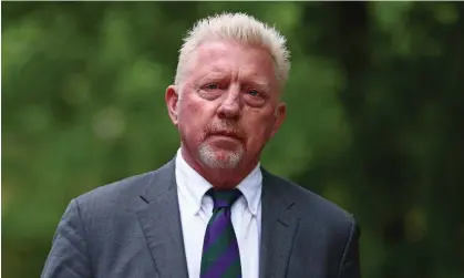  ?? Photograph: Adrian Dennis/AFP/Getty Images ?? Boris Becker arriving at Southwark crown court in London in April.