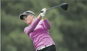  ?? HUNTER MARTIN/GETTY IMAGES ?? Brooke Henderson is ranked sixth in the world and has earned more than $462,000 already this season.