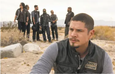  ?? PrAshAnt GuptA / FX ?? JD Pardo plays Ezekial “EZ” Reyes, an ex-scholar with a violent past pushed back toward his gang family.