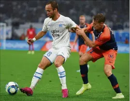  ??  ?? De nouveau titulaire, Germain a été décisif. Mais ce fut insuffisan­t pour que l’OM poursuive sa bonne série. (Photo AFP)