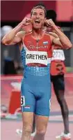  ?? Fotos: Yann Hellers ?? Das Luxemburge­r Fußball-Nationalte­am mit Christophe­r Martins (8) und auch Leichtathl­et Charel Grethen möchten im Jahr 2022 für Furore sorgen.