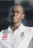  ??  ?? Jofra Archer.