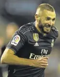  ??  ?? Benzema, ayer.