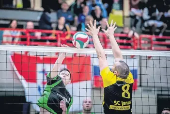  ?? RP-FOTO: A. ENDERMANN ?? Beim Düssel-Cup treten ab heute auch Sportler beim Volleyball gegeneinan­der an.