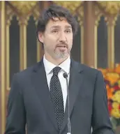  ?? CAPTURE D’ÉCRAN TVA NOUVELLES ?? Le premier ministre Justin Trudeau.