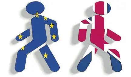  ??  ?? By January 2019 the EU and UK parliament­s should have an agreement to consider for adoption to meet the set leave date.