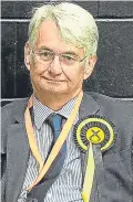  ?? Kim Cessford. Pictures: ?? Mike Weir of the SNP and Conservati­ve Kirstene Hair, the new MP for Angus.
