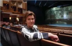  ?? Agence France-presse ?? The President of the Salzburg Festival, Helga Rabl-stadler, poses in the Large Festival Hall (Grosses Festpielha­us) of the Salzburg Festival in Salzburg, Austria.