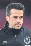  ?? FOTO: GYI ?? Marco Silva 18 meses en el Everton