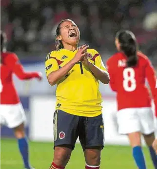  ?? AFP ?? Leicy Santos regresa a la selección Colombia y espera aportar toda su experienci­a en Europa.