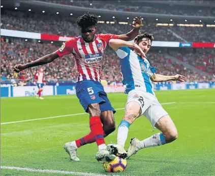  ?? FOTO: GETTY ?? Thomas fue titular ante el Espanyol, pero fue sustituido en la segunda mitad del encuentro, ya con 1-0 en el marcador