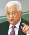  ?? (Reuters) ?? MAHMOUD ABBAS