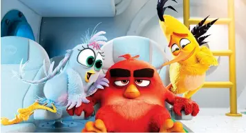  ?? Sony Pictures ?? ■ It's hard to have huge expectatio­ns for a movie called "The Angry Birds Movie 2." After all, it's not even a movie based on a smartphone game. It's a sequel to a movie based on a smartphone game.